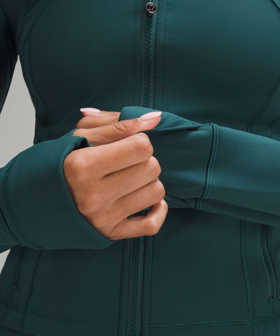 Lululemon Cropped Define Jacket *Nulu - Storm Teal