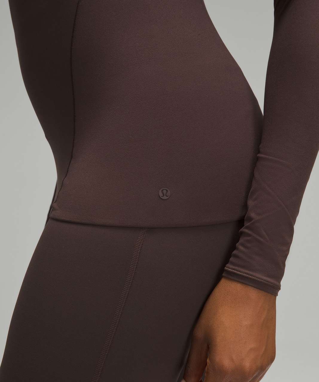 Lululemon Wundermost Ultra-Soft Nulu Crewneck Long-Sleeve Shirt - Espresso