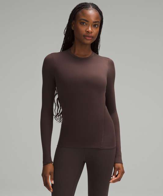 Lululemon Wundermost Ultra-Soft Nulu Crewneck Long-Sleeve Shirt