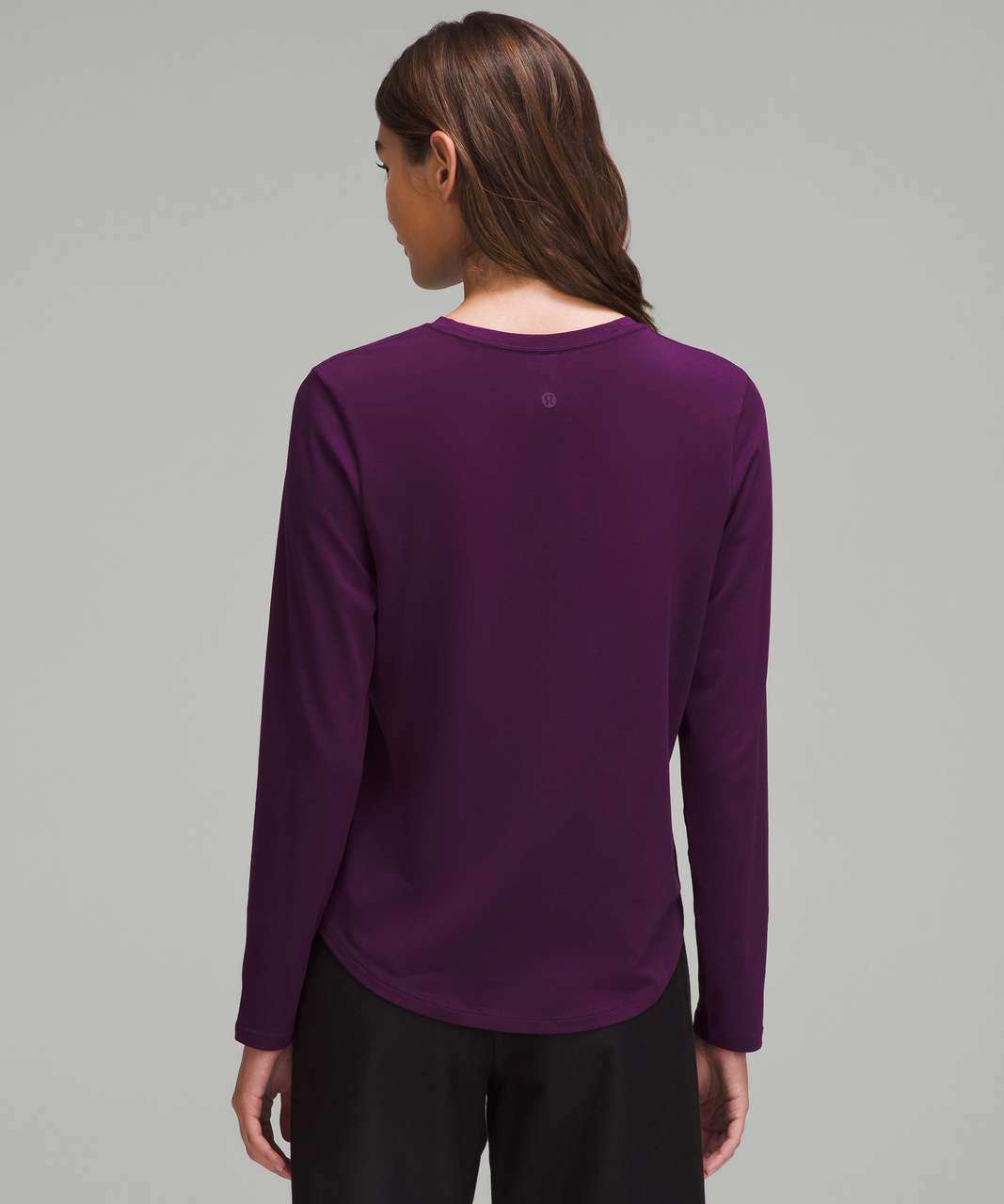 Lululemon Love Long-Sleeve Shirt - Dramatic Magenta