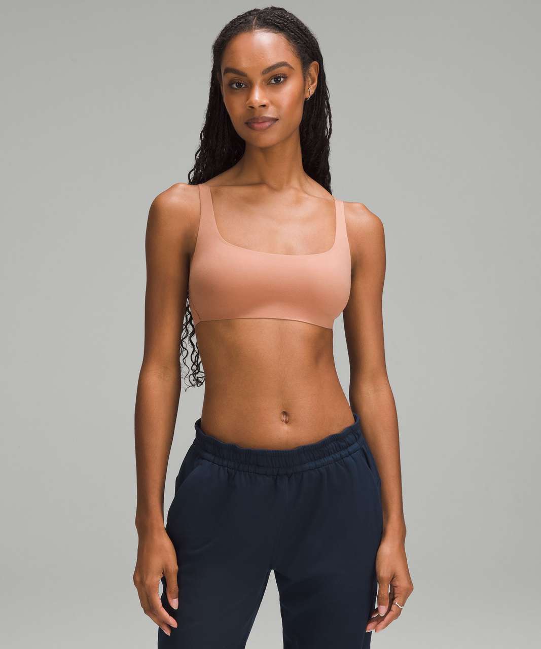 Lululemon Wundermost Ultra-soft Nulu Scoop-neck Spaghetti-strap Bra A-d  Cups