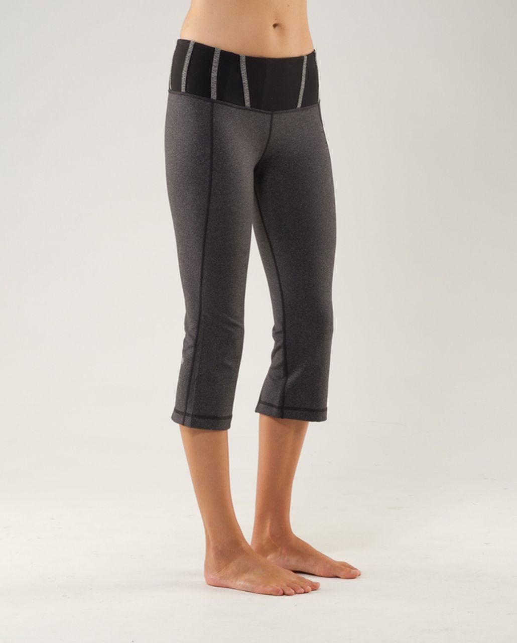 lululemon crop pants with slits