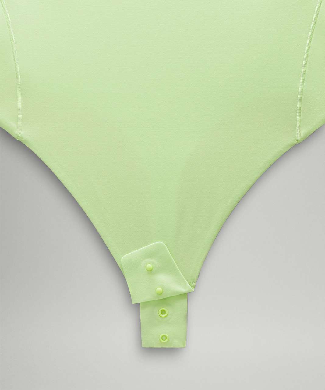 Lululemon Wundermost Ultra-Soft Nulu Mockneck Sleeveless Bodysuit - Spark Green