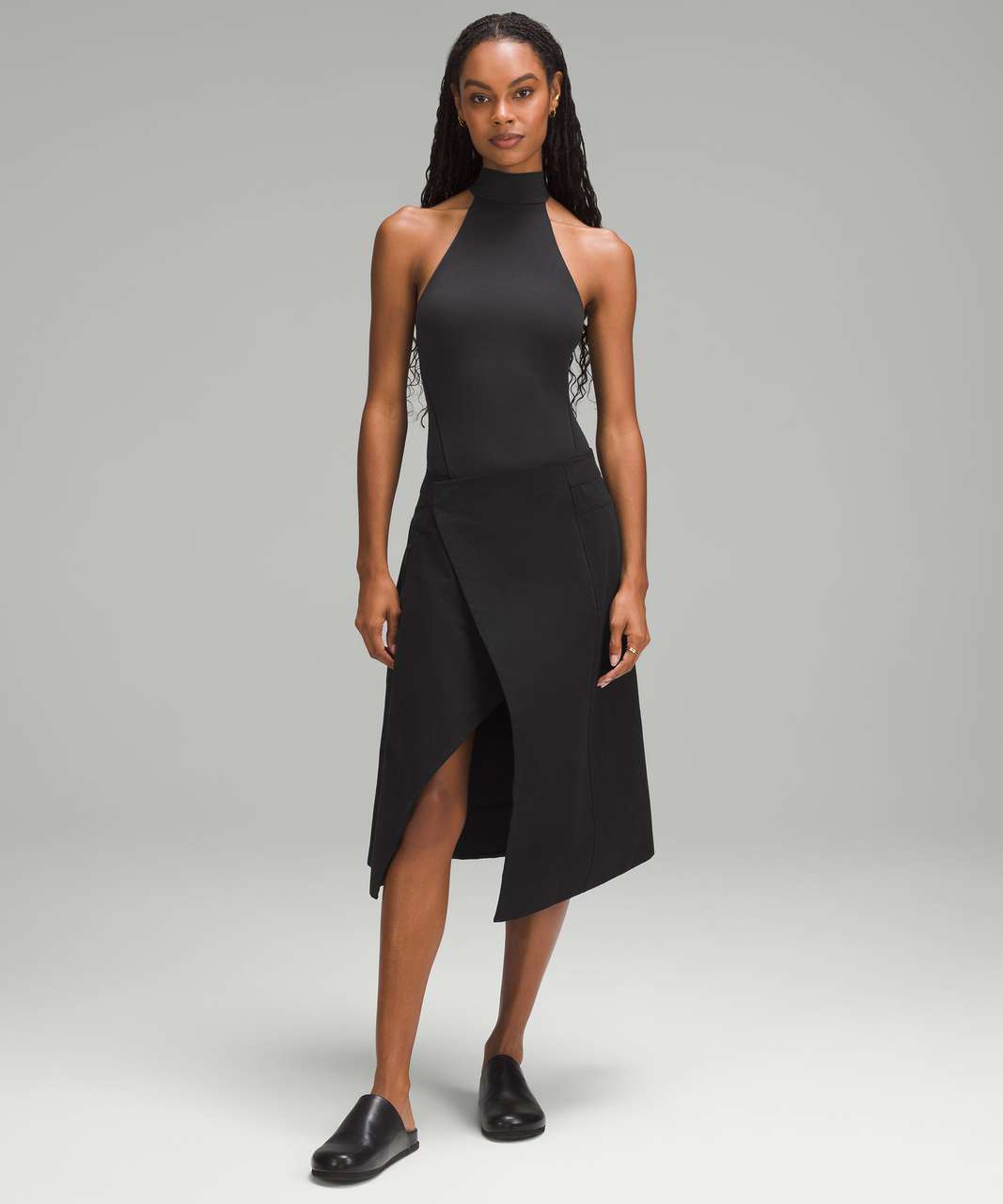 Lululemon Contour Dress *Nulu - Black - lulu fanatics