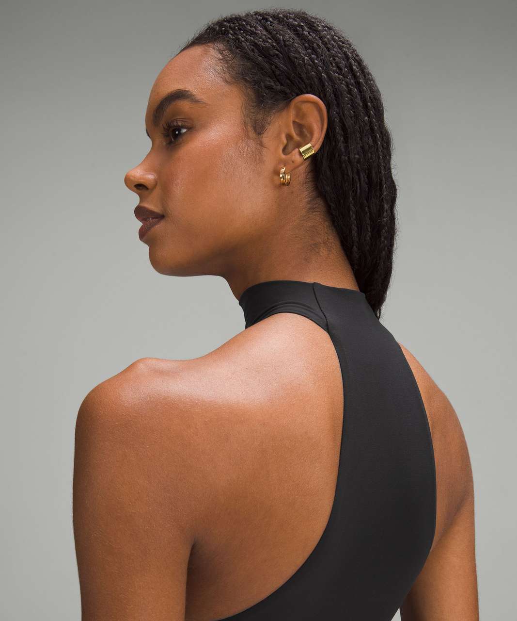 Lululemon Wundermost Ultra-Soft Nulu Mockneck Sleeveless Bodysuit