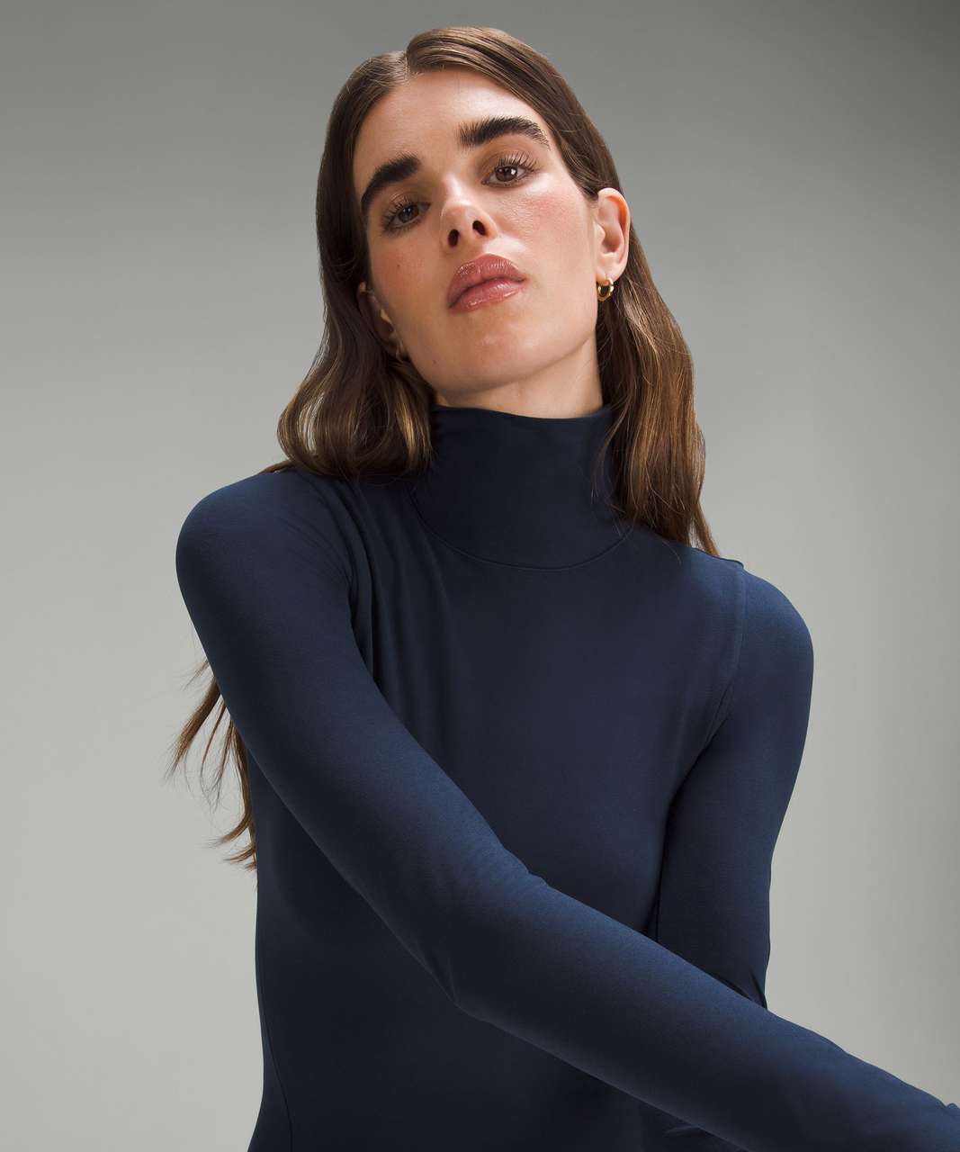 Lululemon Wundermost Ultra-Soft Nulu Long-Sleeve Turtleneck - True