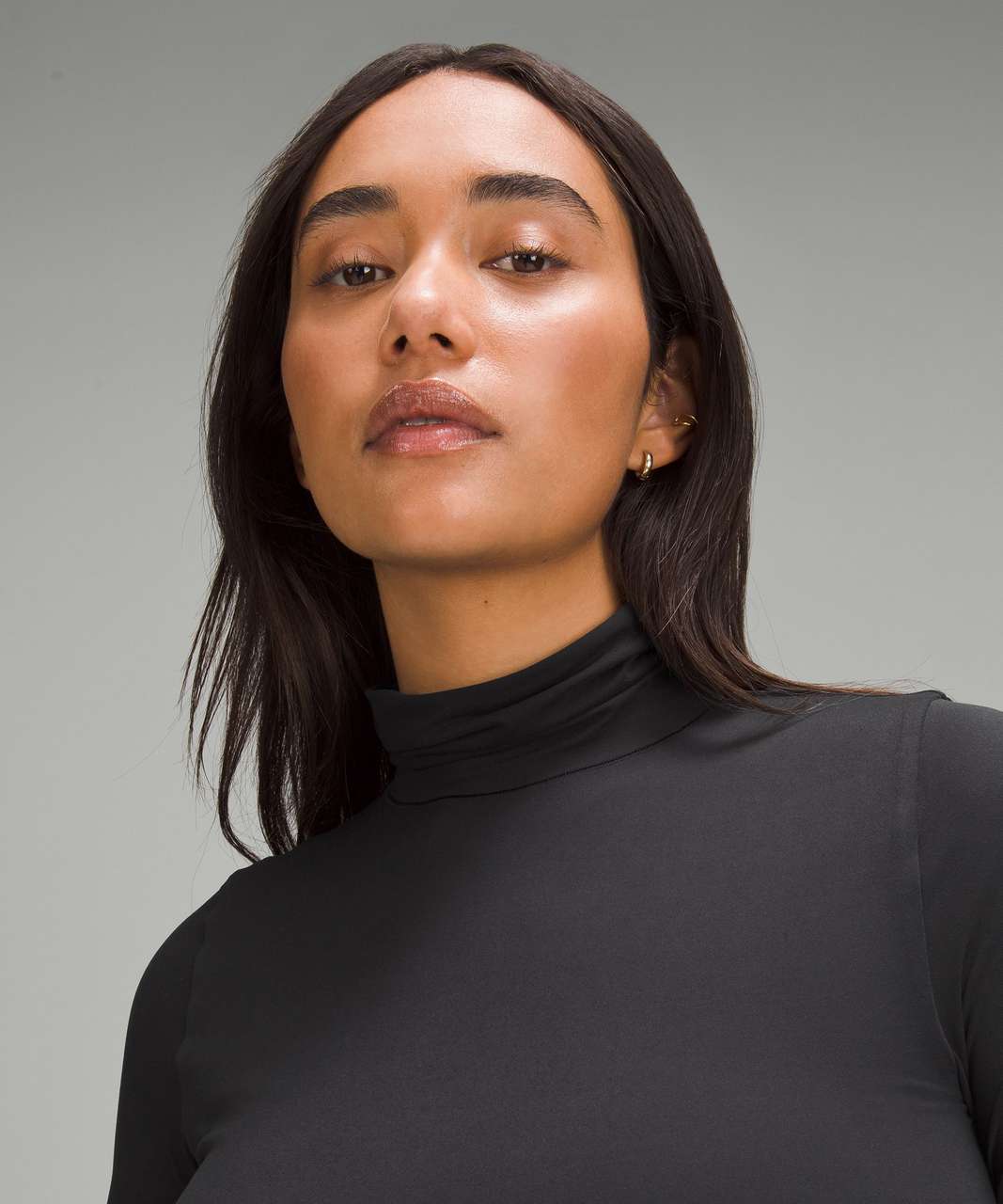 Lululemon Wundermost Ultra-Soft Nulu Long-Sleeve Turtleneck - Black ...