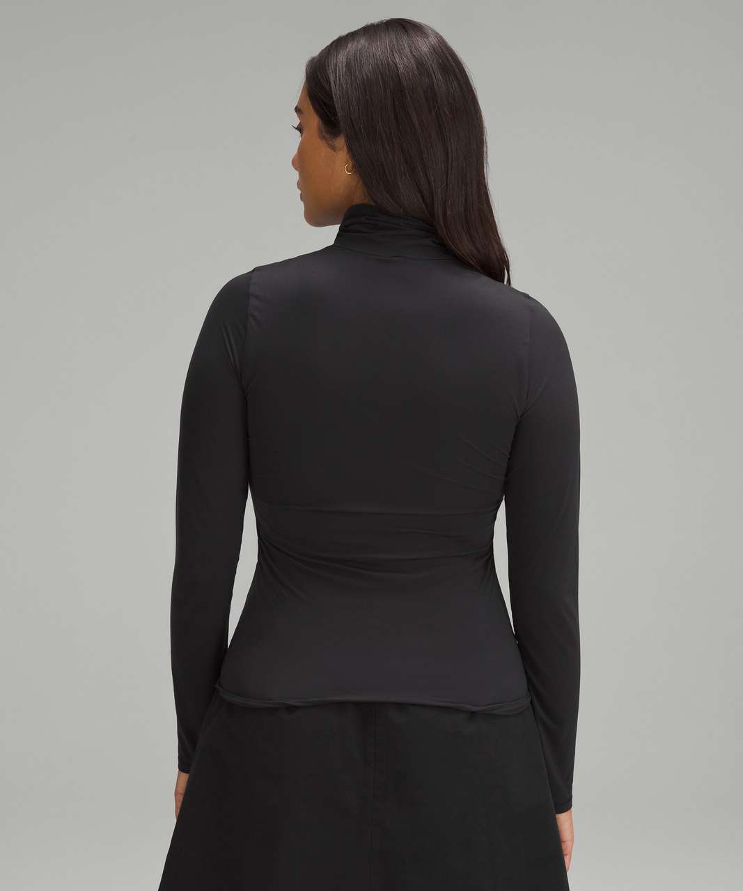 Lululemon Wundermost Ultra-Soft Nulu Long-Sleeve Turtleneck - Black