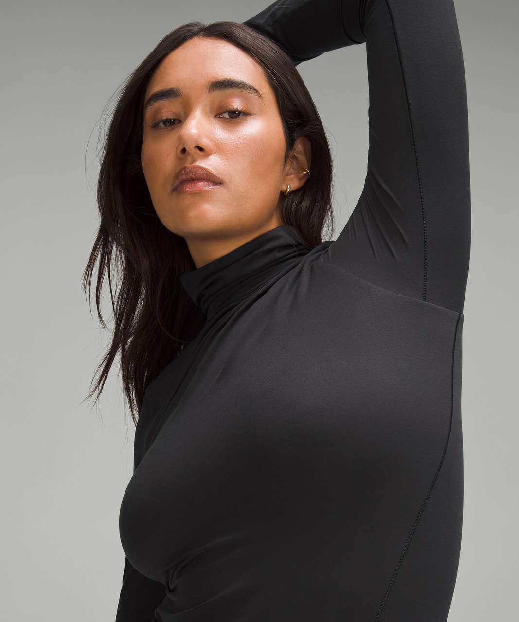 Lululemon Wundermost Ultra-Soft Nulu Long-Sleeve Turtleneck - Black