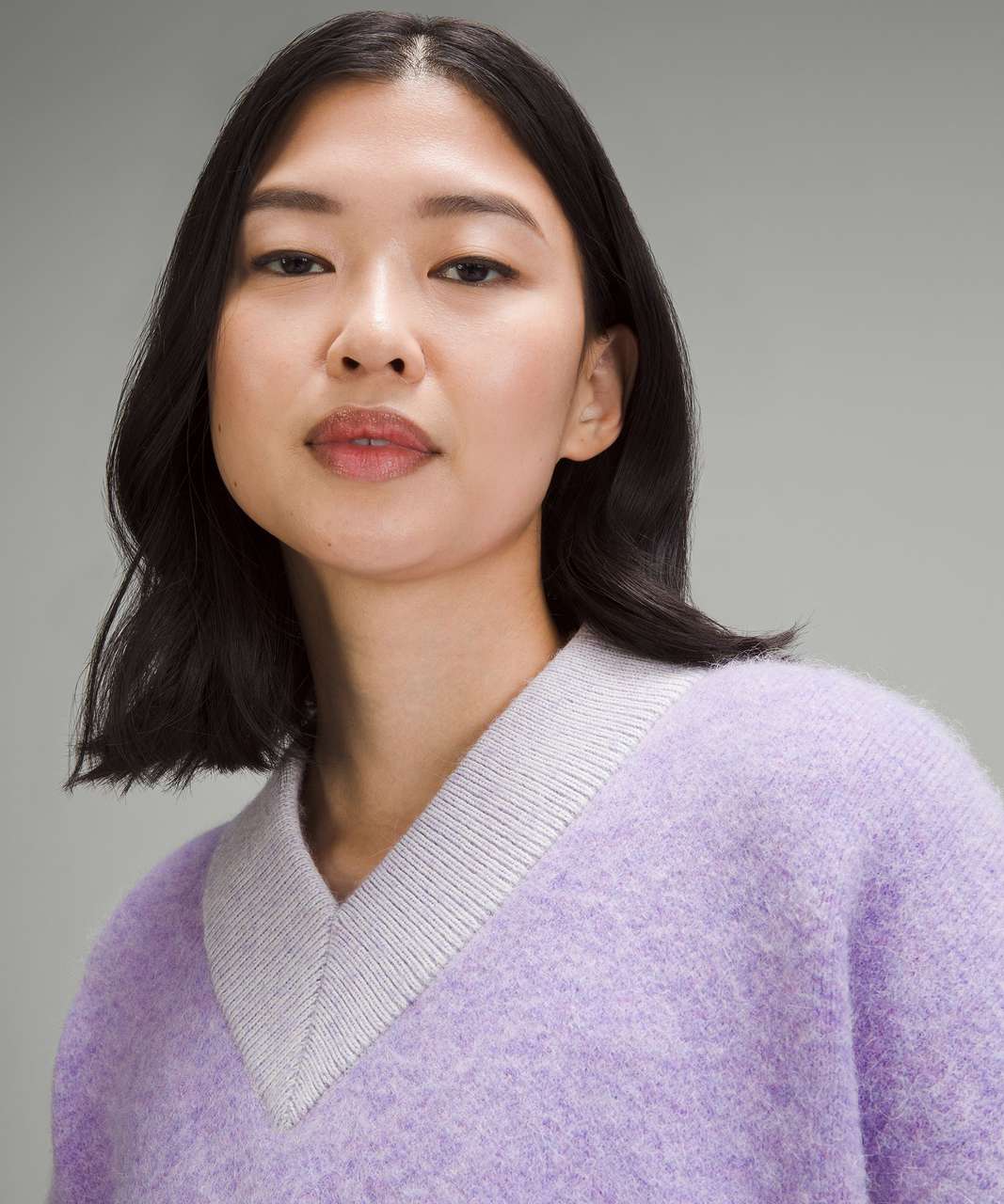 Alpaca Wool-Blend V-Neck Sweater curated on LTK