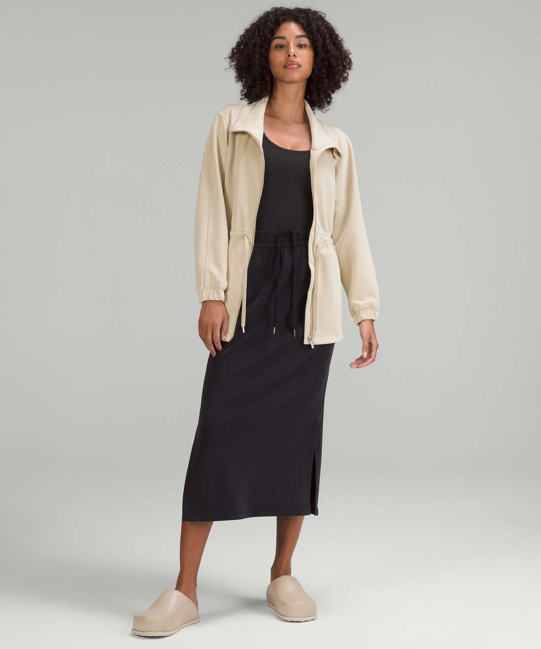 Lululemon Softstreme Cinch-Waist Jacket - Trench