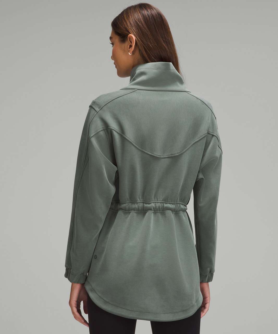 Lululemon Softstreme Cinch-Waist Jacket - Smoked Spruce Lululemon Softstreme Cinch-Waist Jacket - Smoked Spruce