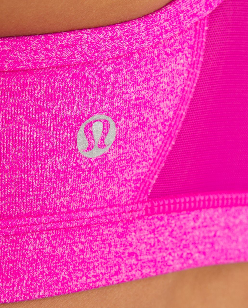 Lululemon Flow Y Bra IV (First Release) - Heathered Paris Pink