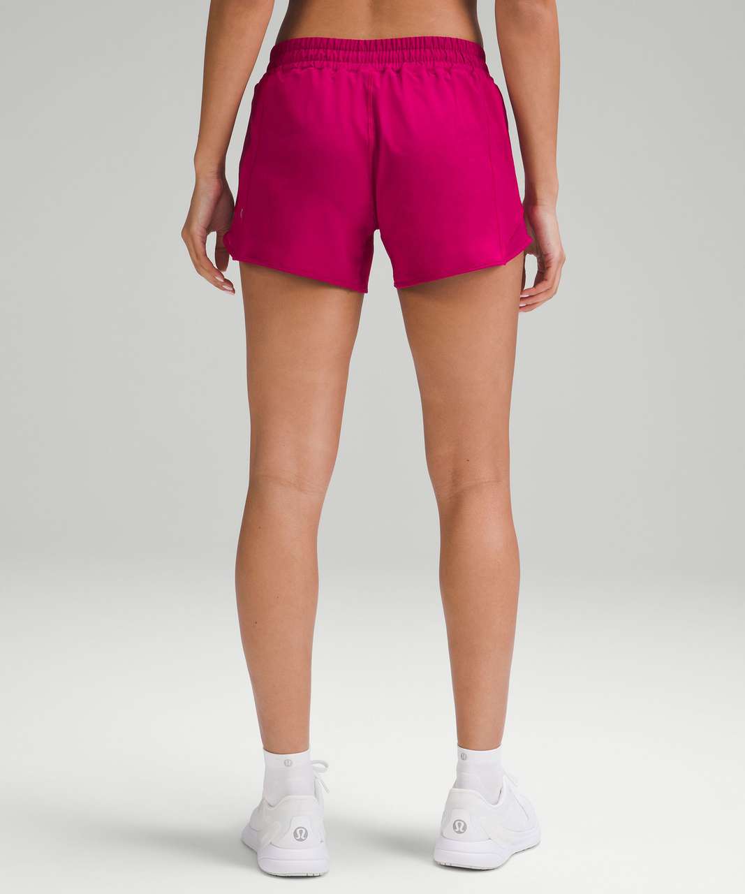 Lululemon Hotty Hot Low-rise Lined Shorts 4 In Moonlit Magenta