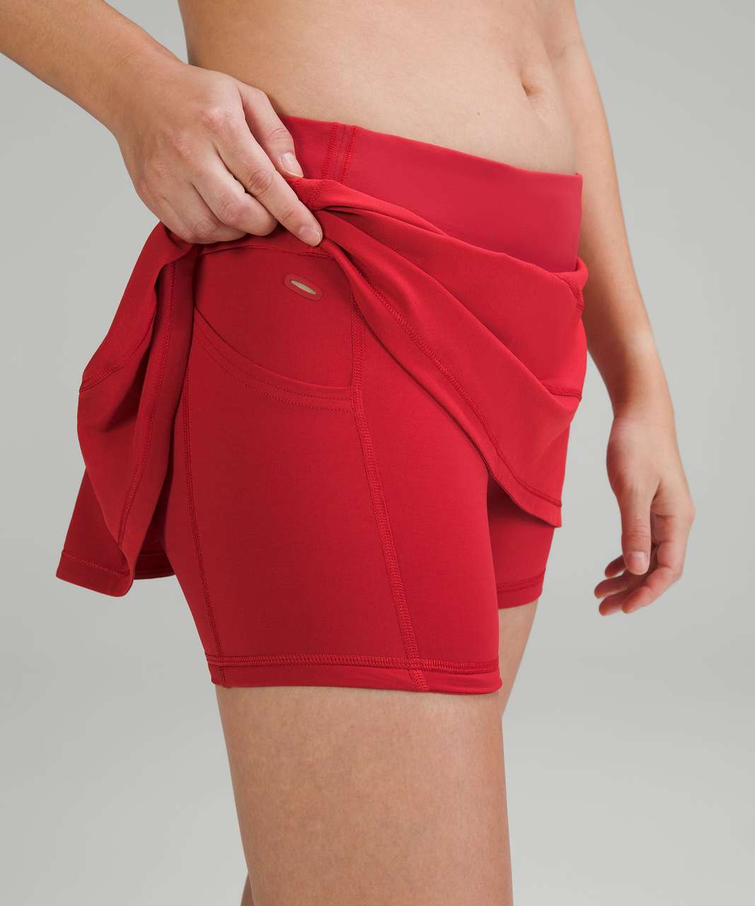 Lululemon Pace Rival Mid-Rise Skirt - Persian Red