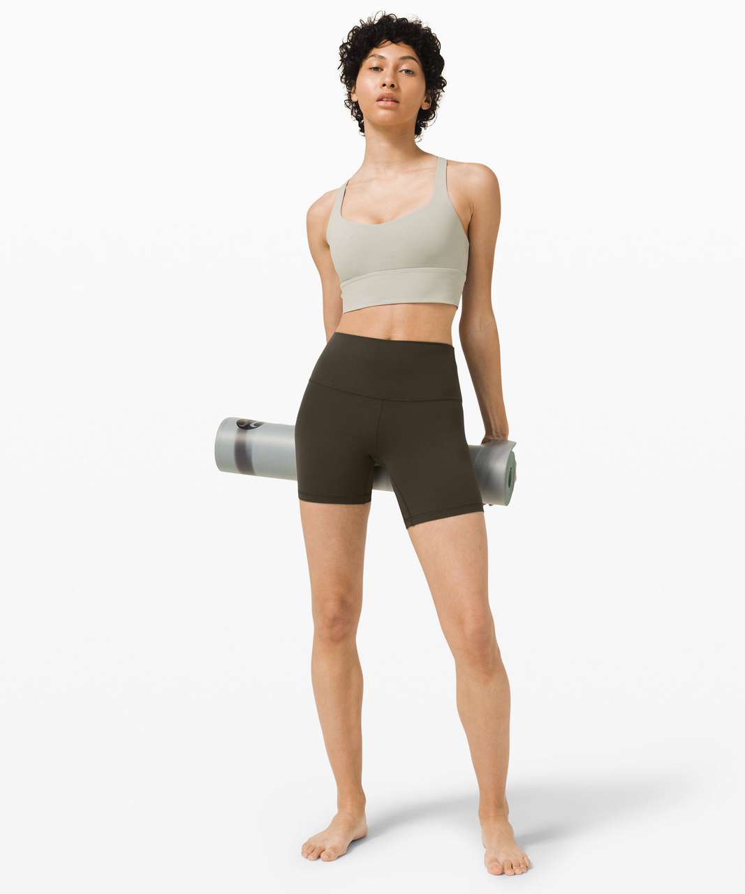 Lululemon Align Short *6 - Dark Olive - lulu fanatics