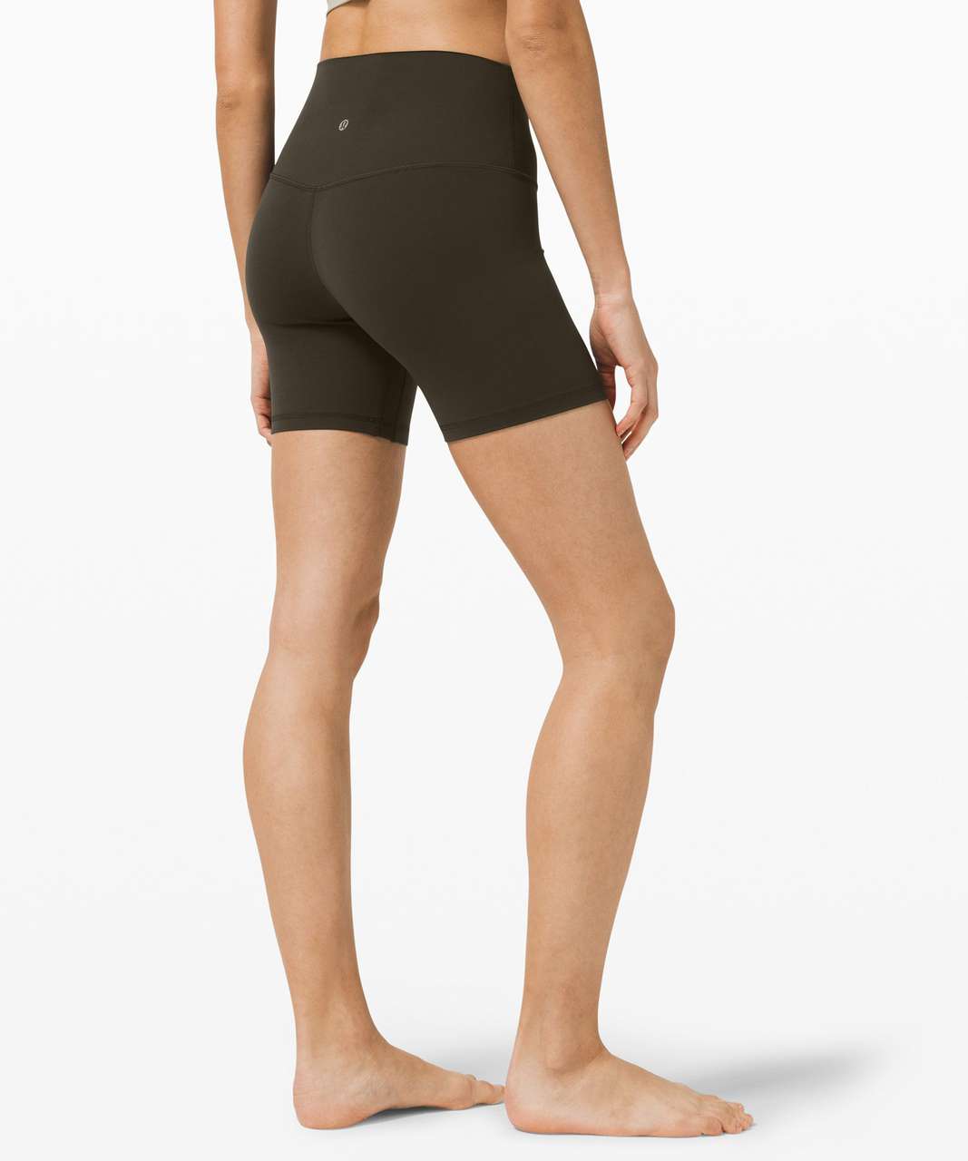 Lululemon Align High-Rise Short with Pockets 6 - Dark Forest - lulu  fanatics