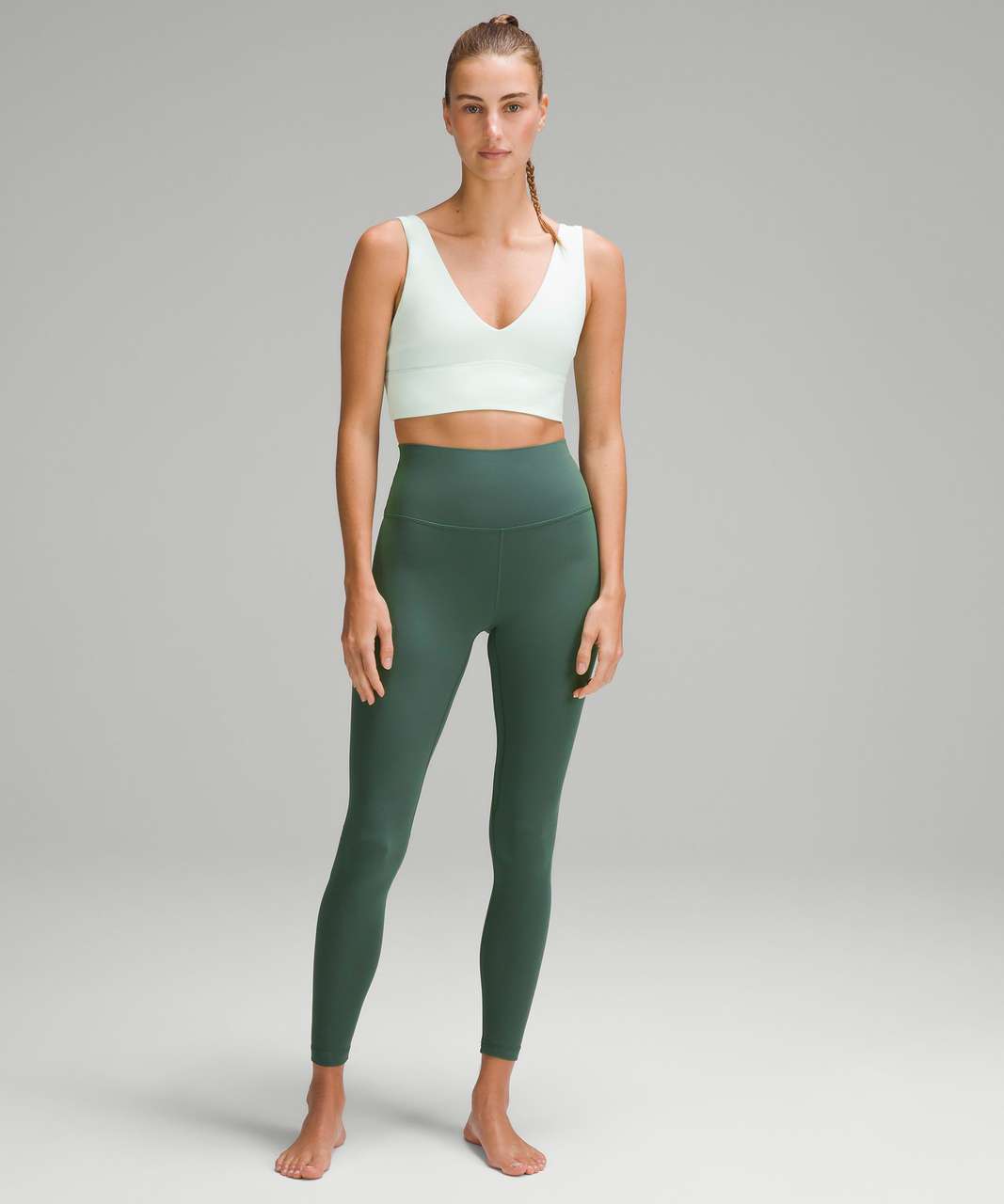 Lululemon Align Ribbed High-Rise Pant 25 - Dark Forest - lulu