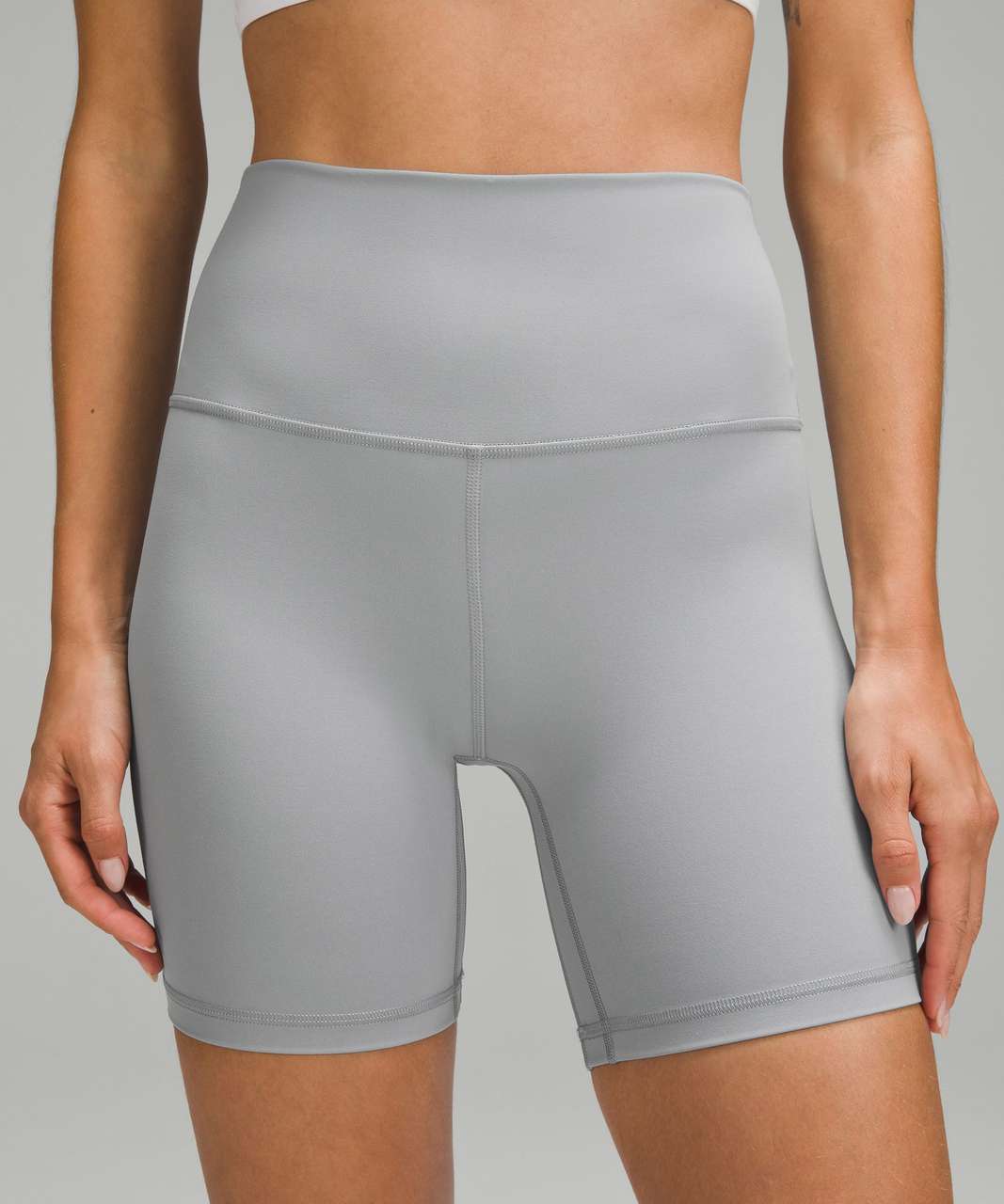 Lululemon Align High-Rise Short 6 - Rhino Grey - lulu fanatics