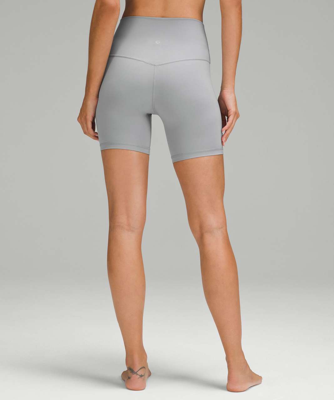 Lululemon Align Ribbed High-Rise Short 6 *Shine - Bone - lulu fanatics