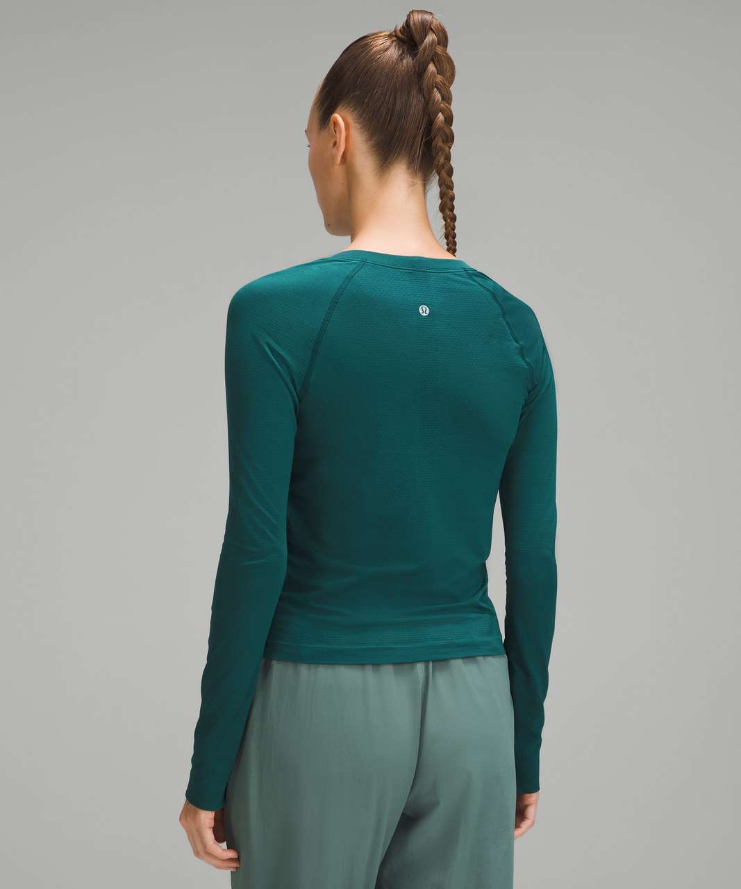 Lululemon Swiftly Tech Long-Sleeve Shirt 2.0 *Race Length - Storm Teal / Storm Teal