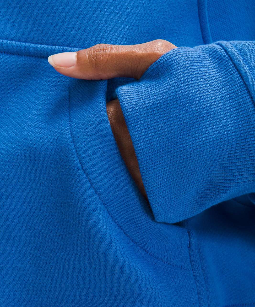 Lululemon Scuba Oversized Funnel-Neck Half Zip - Blazer Blue Tone - lulu  fanatics