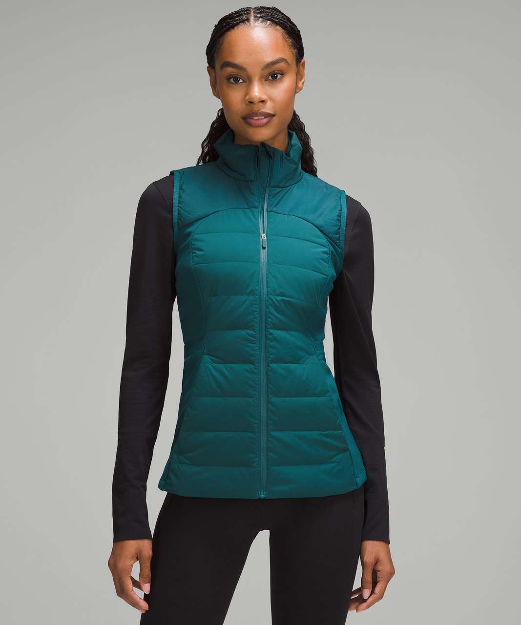 Lululemon Down for It All Vest - Pipe Dream Blue - lulu fanatics