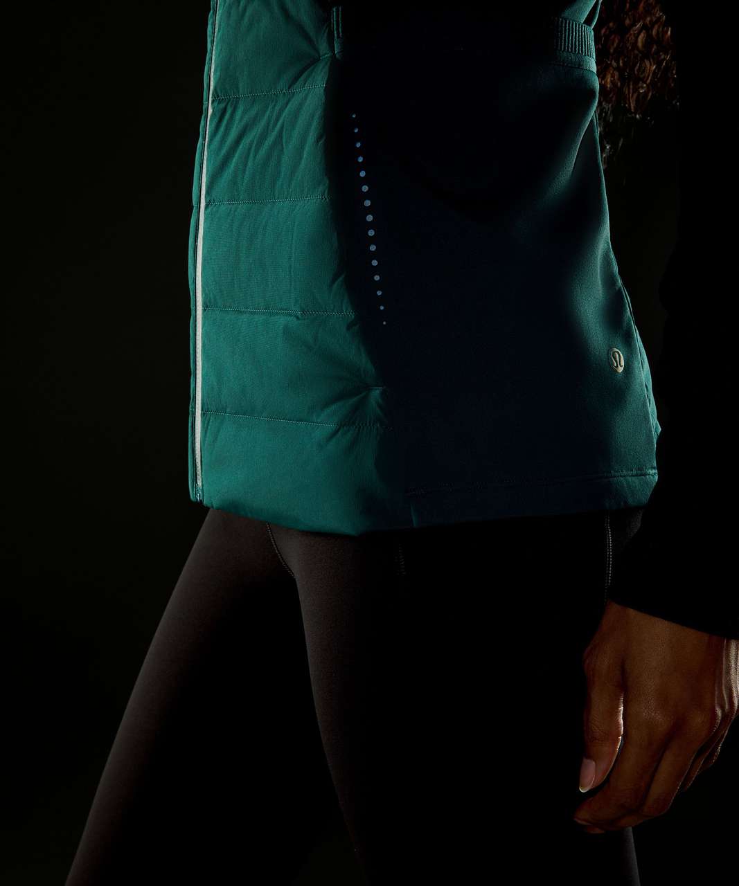 Lululemon Down for It All Vest - Storm Teal - lulu fanatics