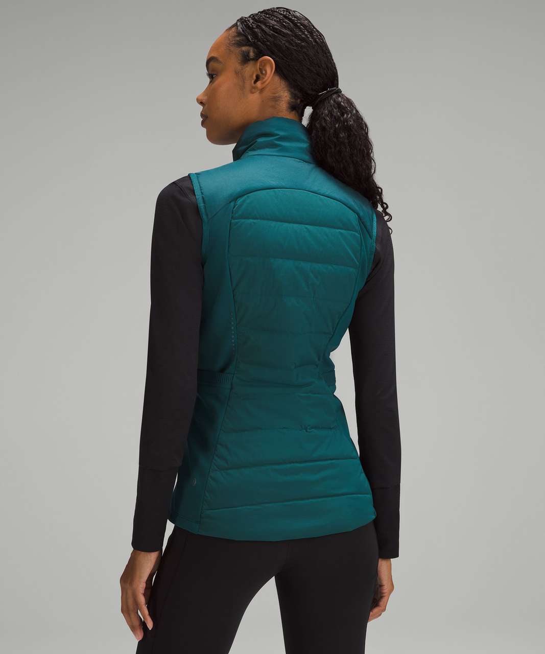 lululemon DOWN FOR IT ALL VEST - Waistcoat - pipe dream blue/blue -  Zalando.de