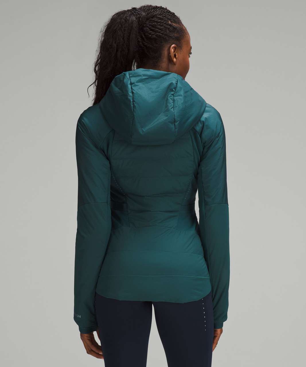 Lululemon Down for It All Jacket - Storm Teal - lulu fanatics