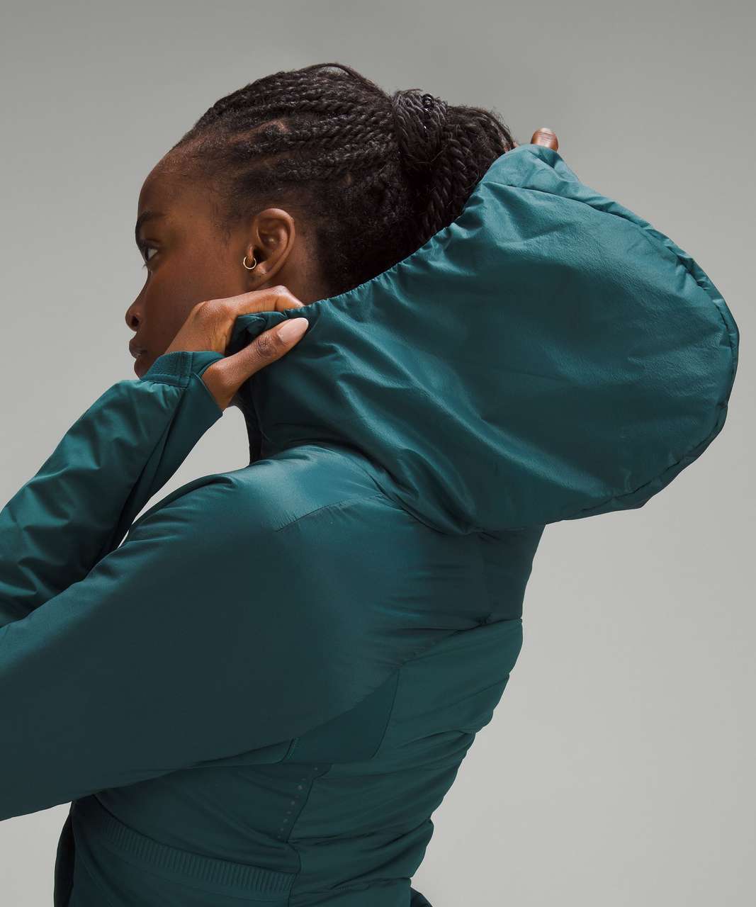 Lululemon Down for It All Jacket - Storm Teal