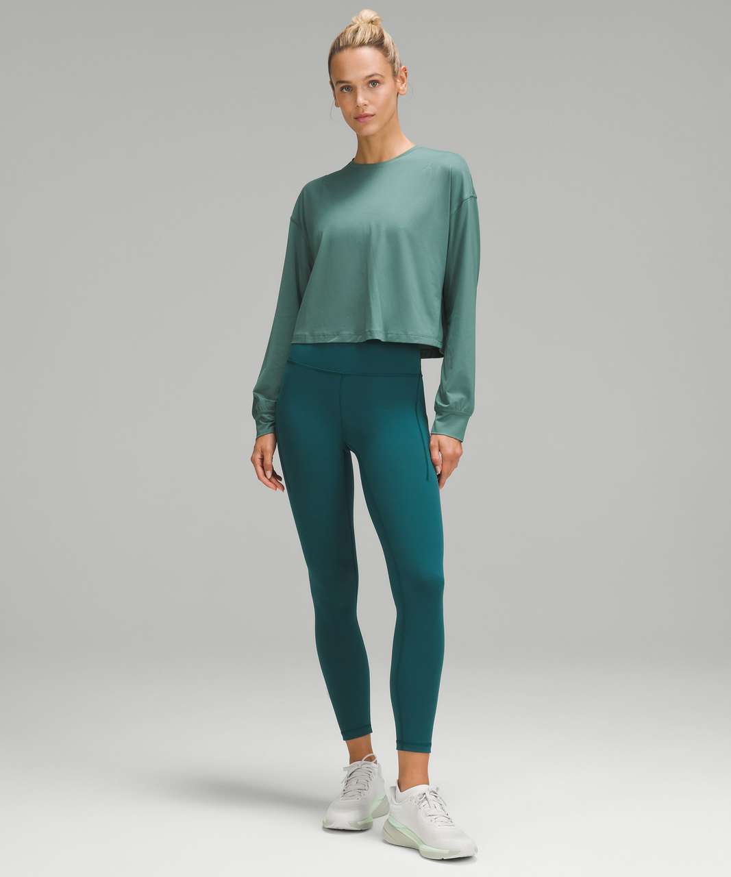 Lululemon Wunder Train High-Rise Tight with Pockets 25" - Storm Teal