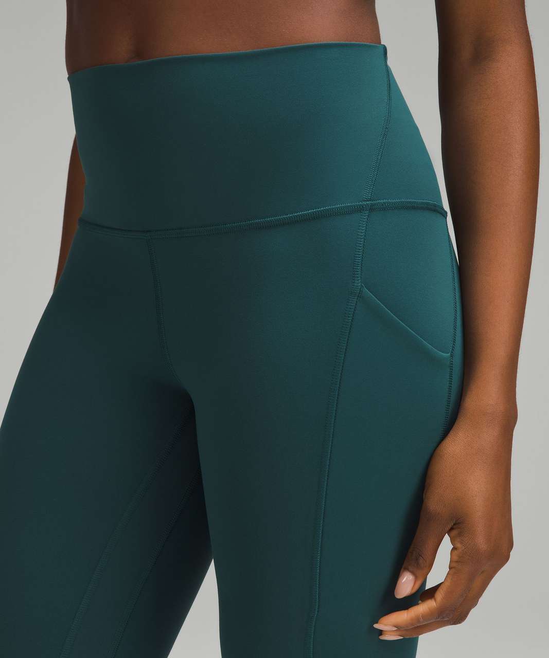 Lululemon Align High-Rise Crop with Pockets 23" - Storm Teal