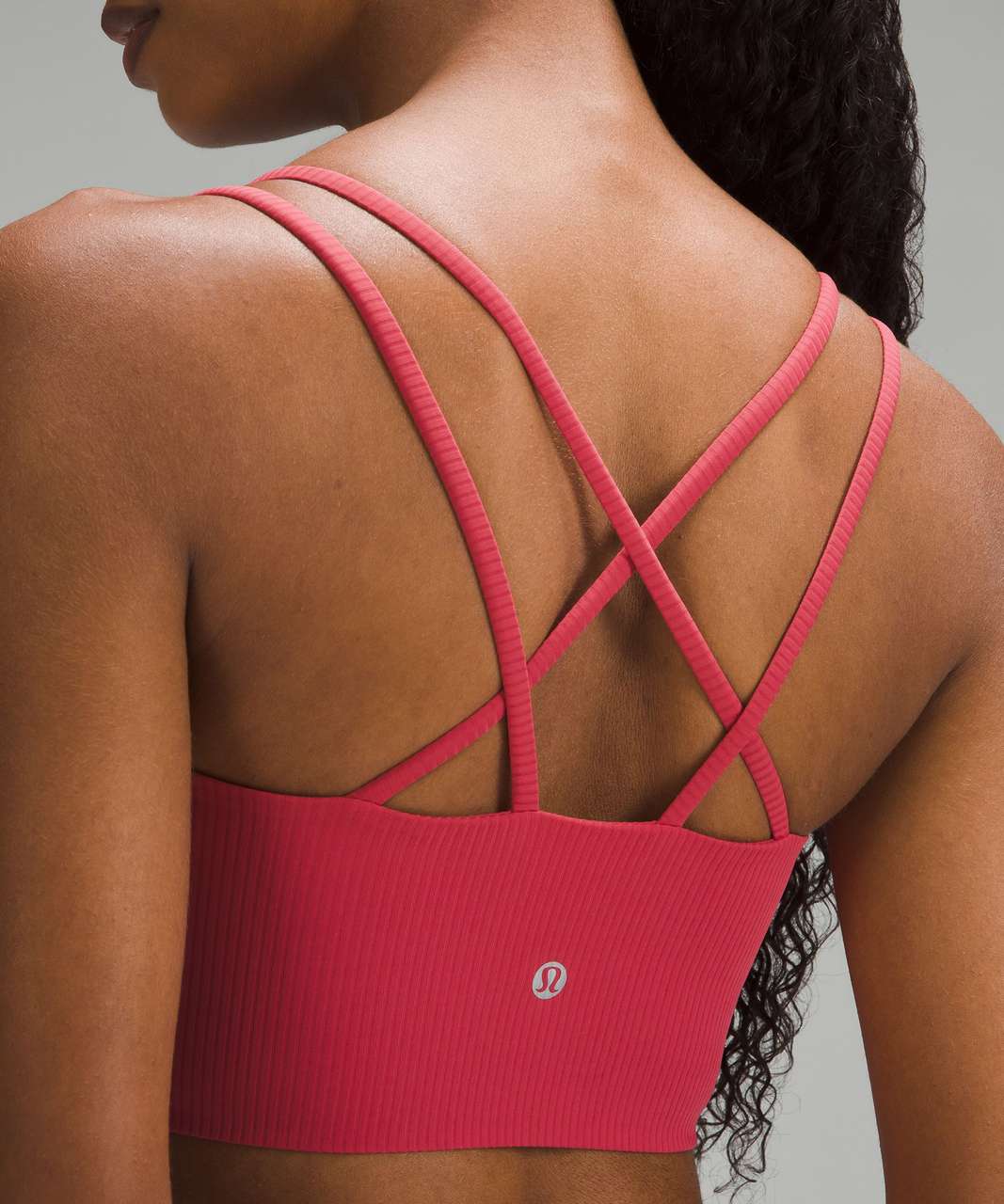 lululemon athletica Like A Cloud Longline Bra Light Support, B/c Cup in Red