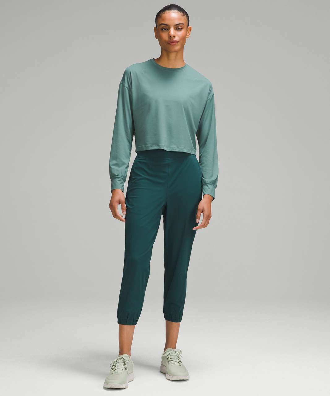 Lululemon Adapted State High-Rise Cropped Jogger - Storm Teal