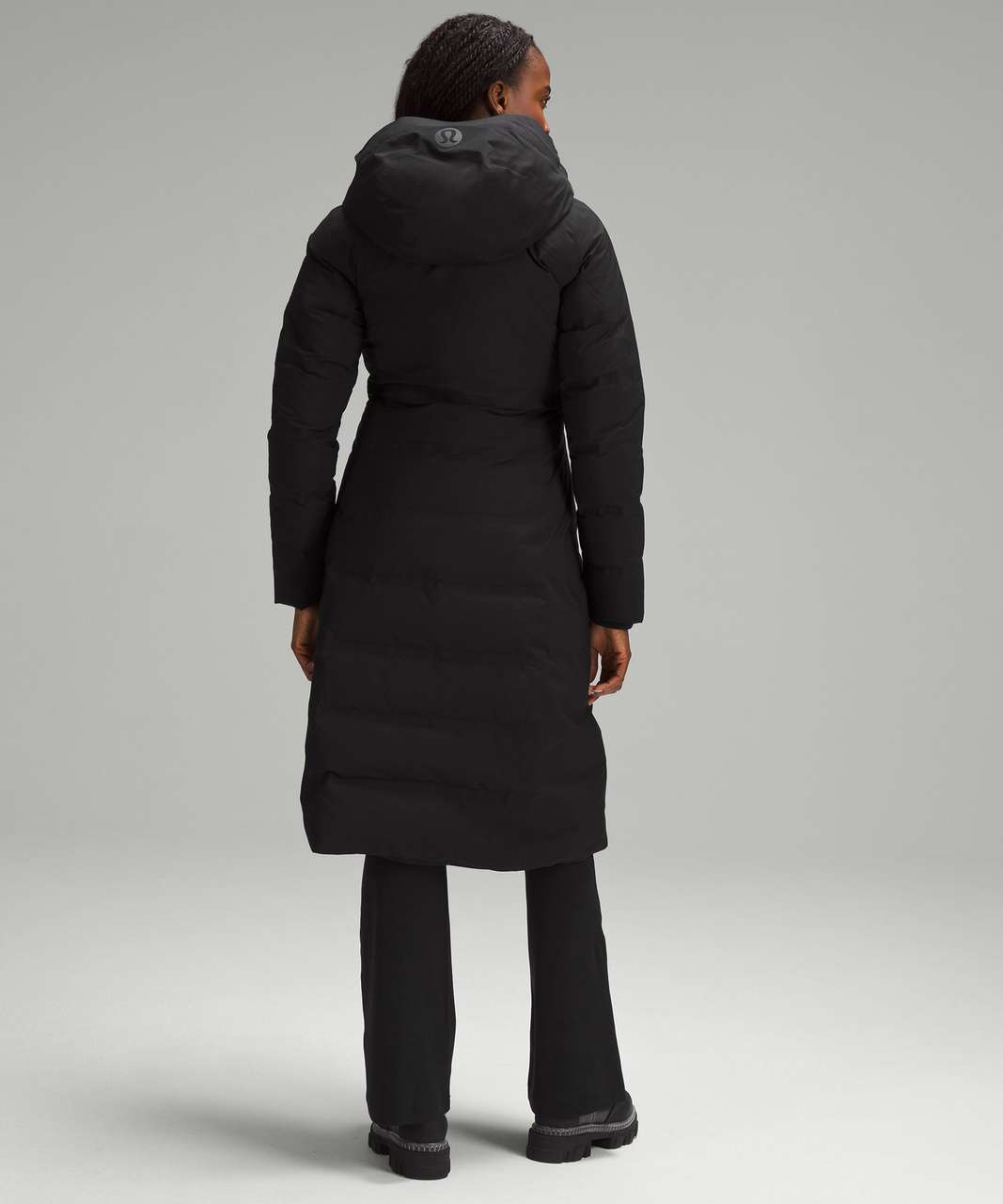 Lululemon StretchSeal Sleet Street Long Jacket - Black - lulu fanatics