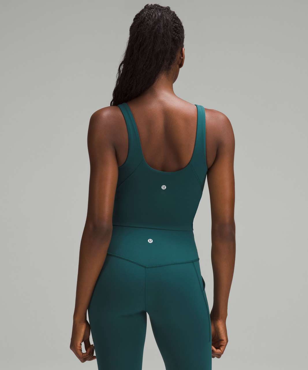 Lululemon Align Tank - Heathered Tidewater Teal - lulu fanatics