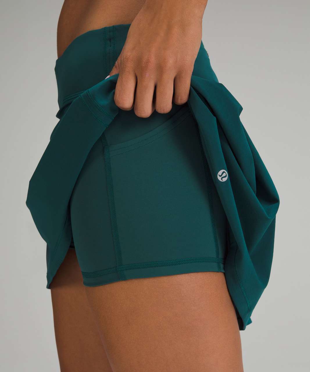 Lululemon Pace Rival Mid-Rise Skirt *Extra Long - Storm Teal