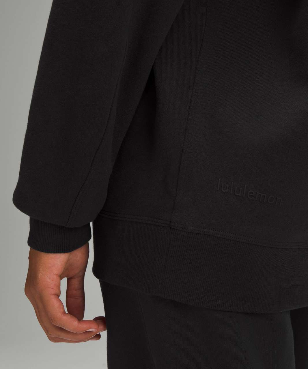 Lululemon Perfectly Oversized Crew *Fleece - Black