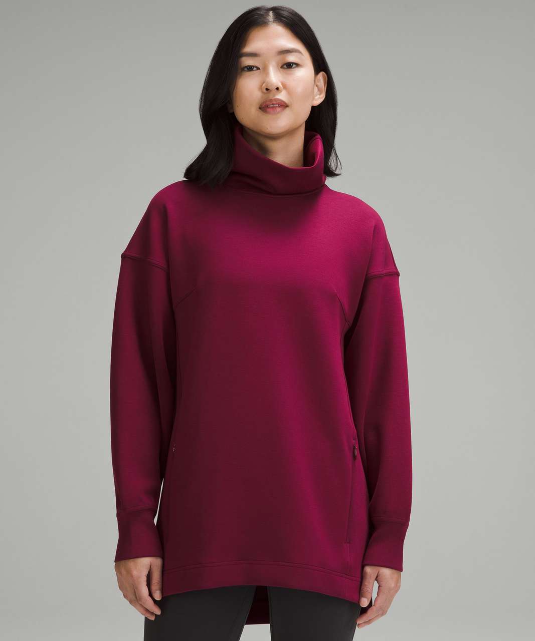 Lululemon Modal-Blend Turtleneck Tunic - Deep Luxe - lulu fanatics