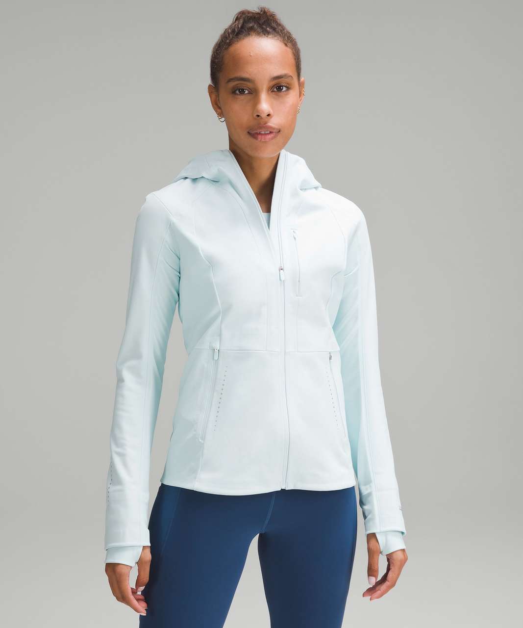 Lululemon Another Mile Jacket - Sheer Blue - lulu fanatics