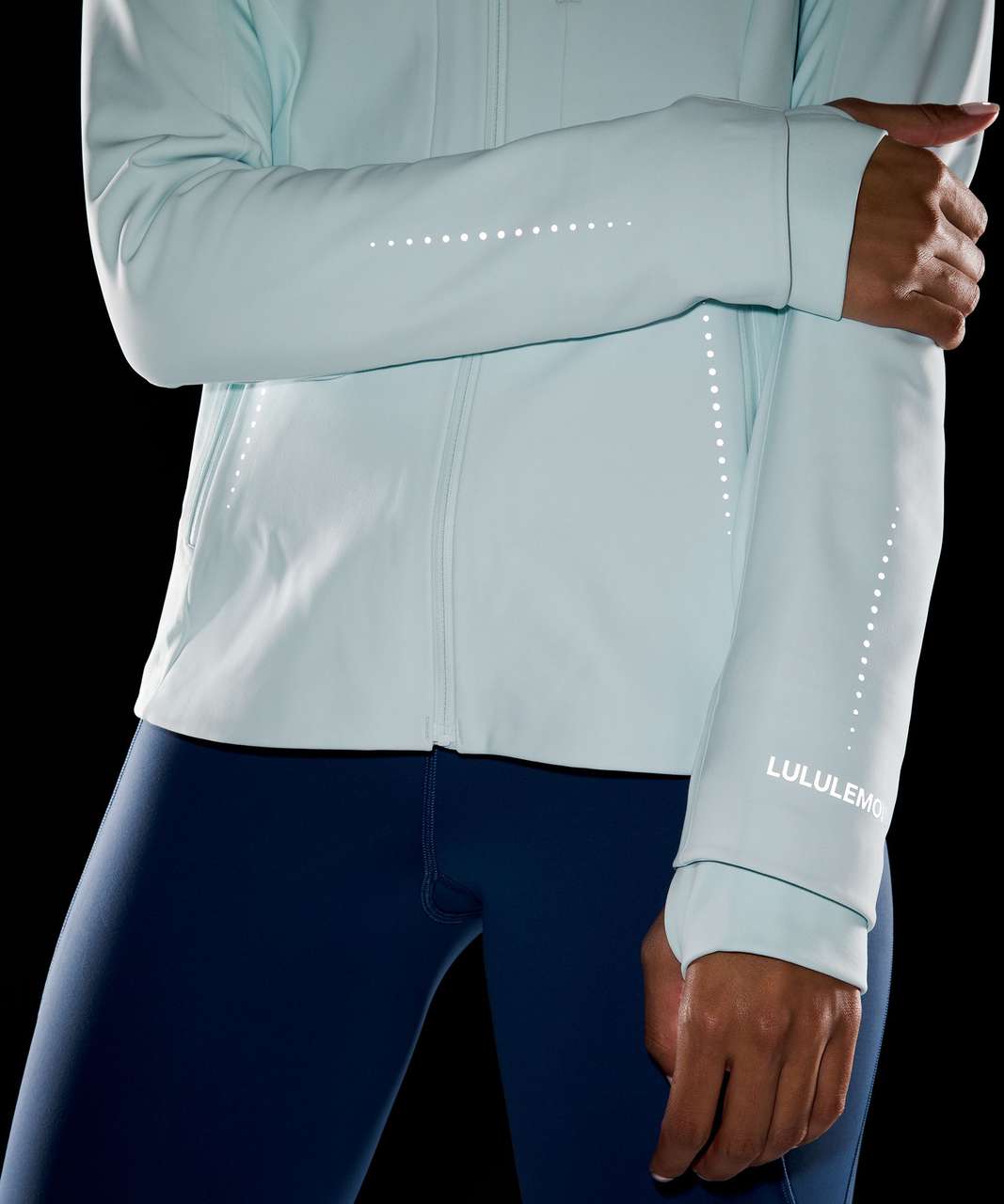 Lululemon Cross Chill Jacket *RepelShell - Sheer Blue - lulu fanatics