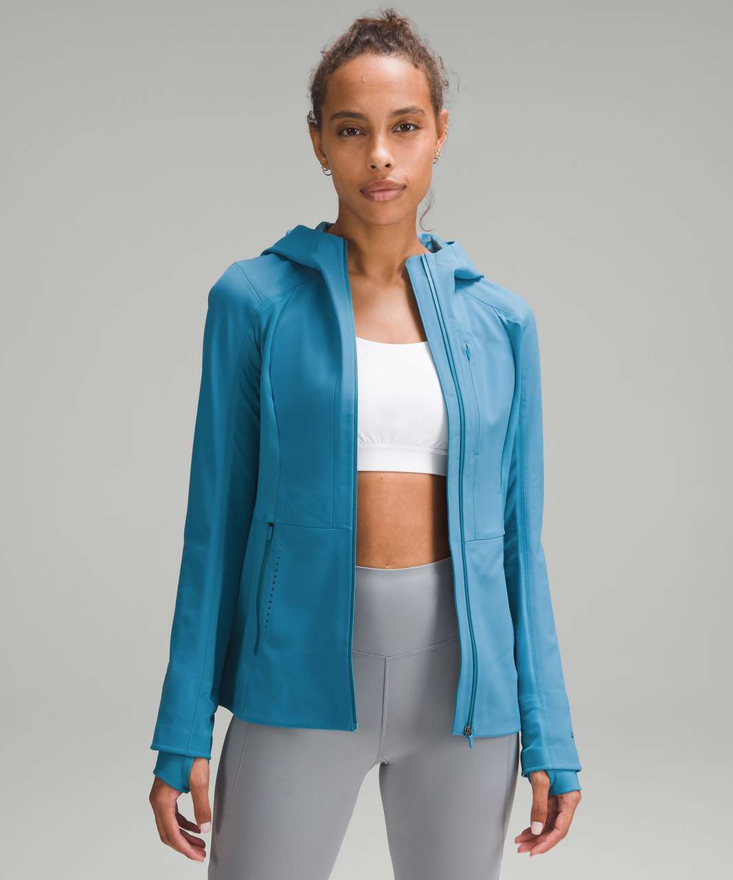 lululemon athletica Cross Chill Jacket Repelshell in Natural