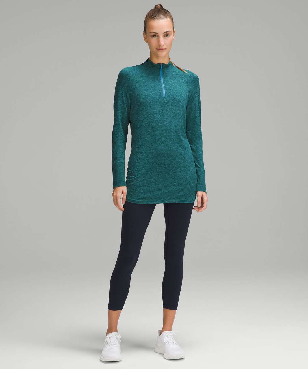 Lululemon Its Rulu Run Half Zip - Marlin - lulu fanatics