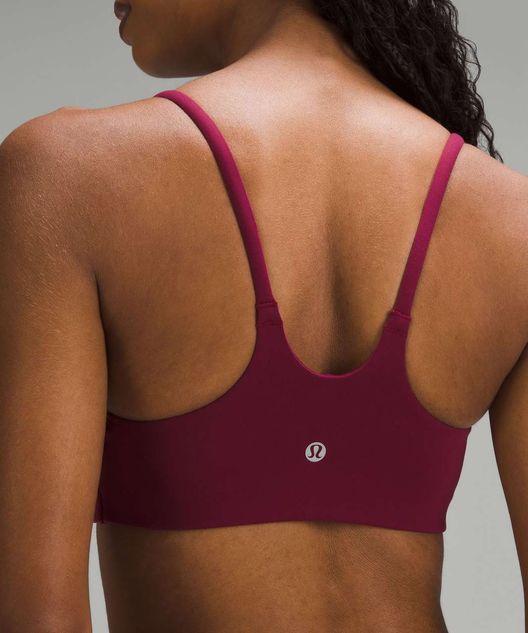 Lululemon Wunder Train Strappy Racer Bra *Light Support, C/D Cup - Deep Luxe