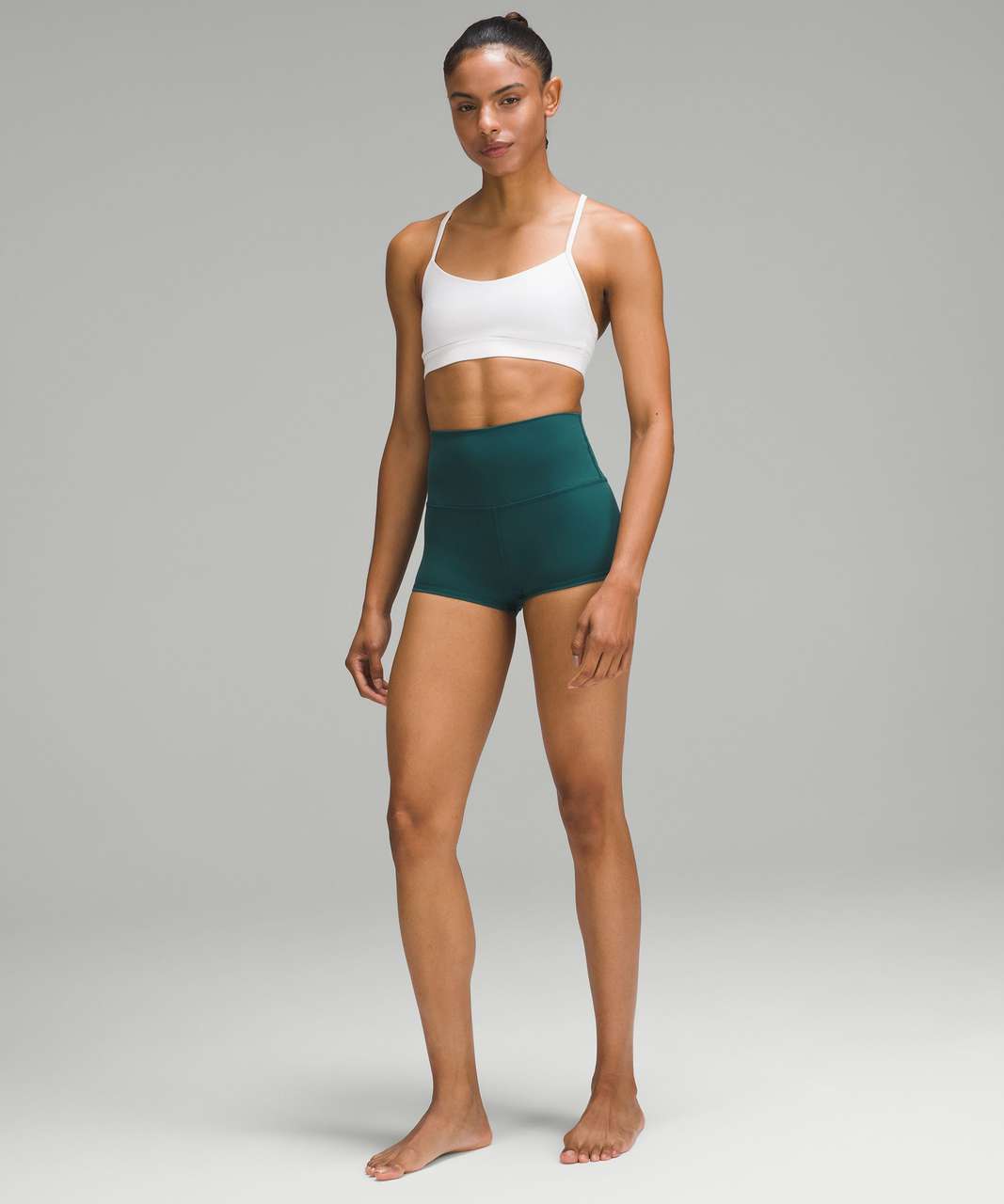 Lululemon Align High-Rise Short 2 - Storm Teal - lulu fanatics