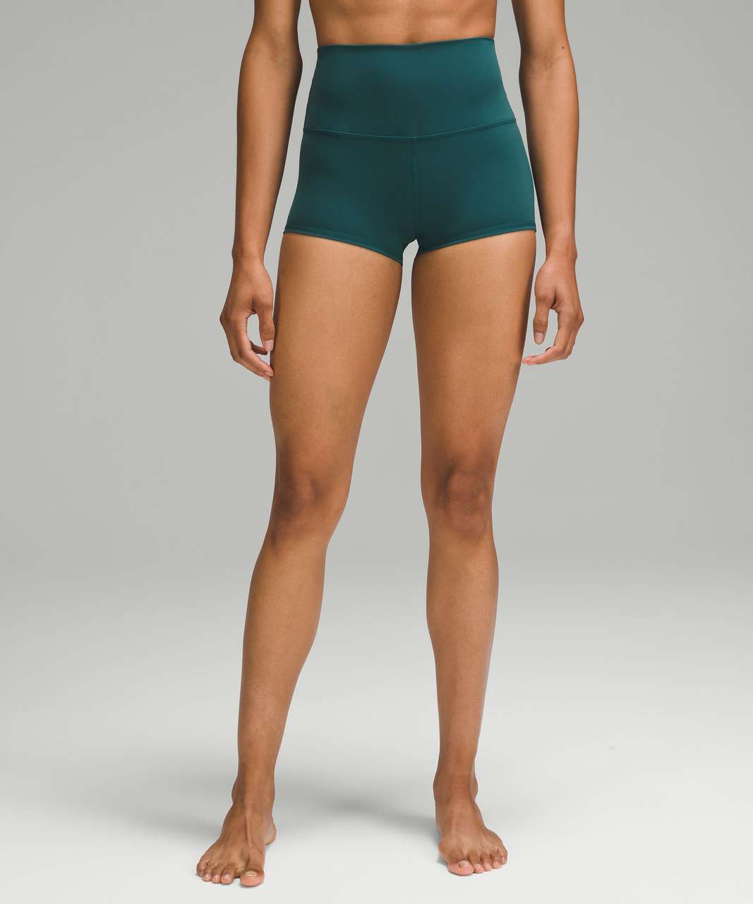 Lululemon Align High-Rise Short 2 - Storm Teal - lulu fanatics