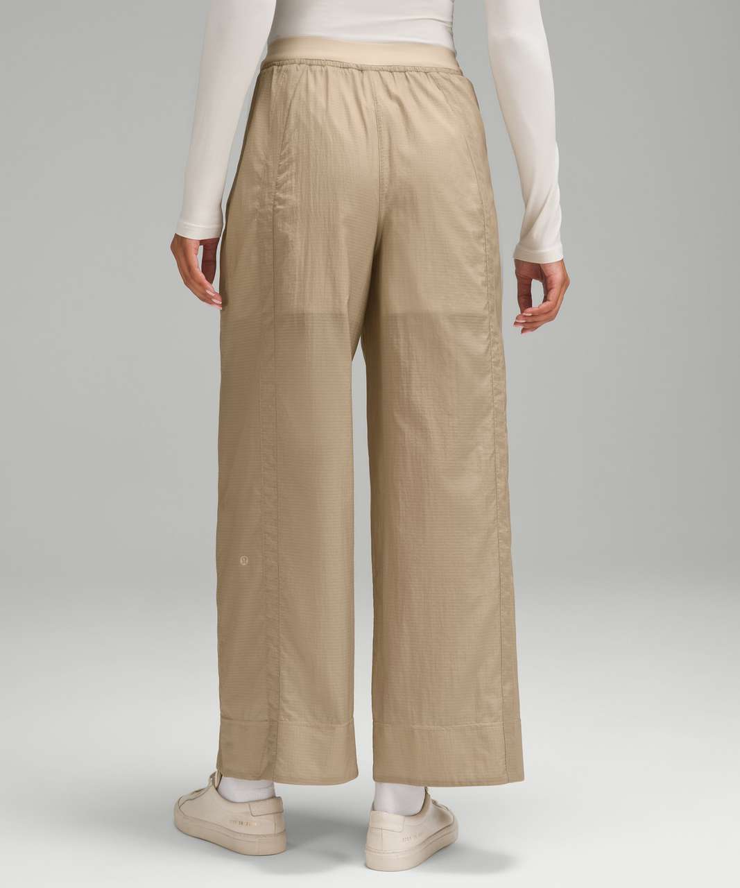 Lululemon Lightweight Woven Snap-Leg Super-High-Rise Pant - Trench