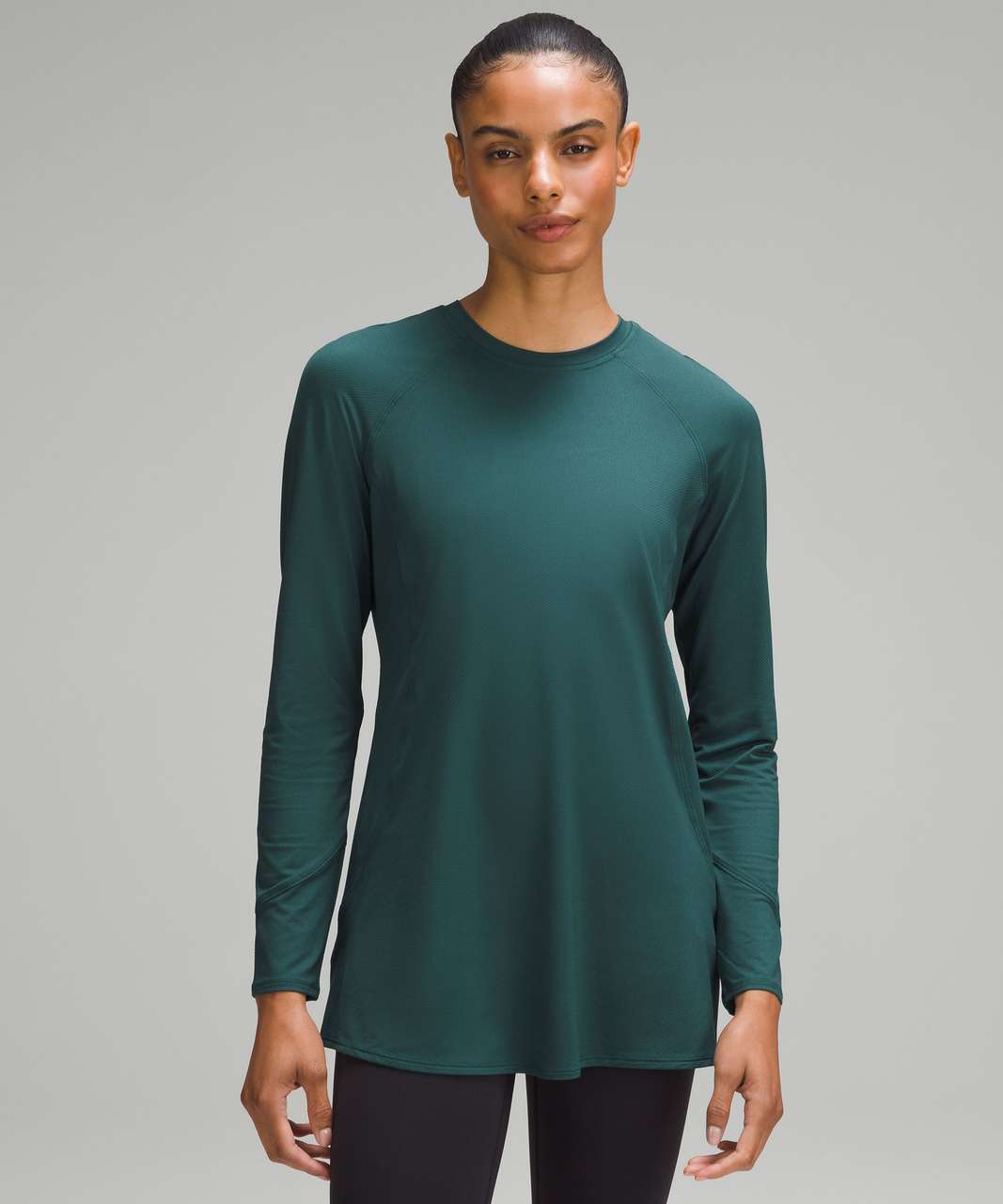 Teal Green Long Sleeve Top - One-Shoulder Top - Textured Top - Lulus