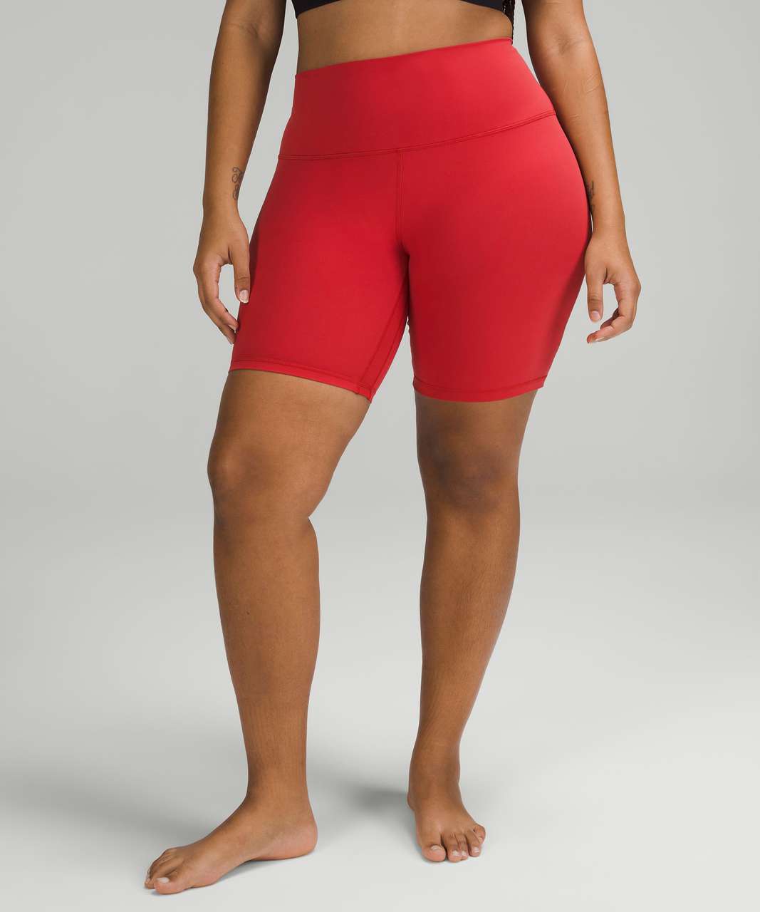 Lululemon Align Ribbed High-Rise Short 6 *Shine - Bone - lulu fanatics